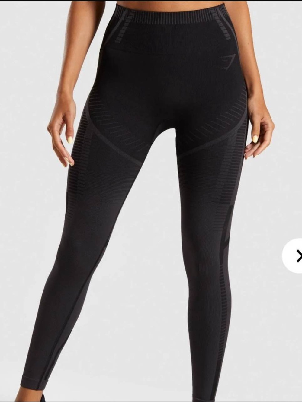 Gymshark Seamless High-Waist Leggings in Black